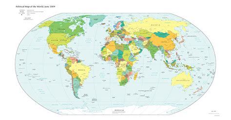 世界地图全图高清，详细版。