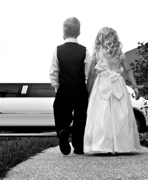 Photos with grandparents or family members that may no longer be around. Kids at weddings: Yay or nay? - The Mommy Files