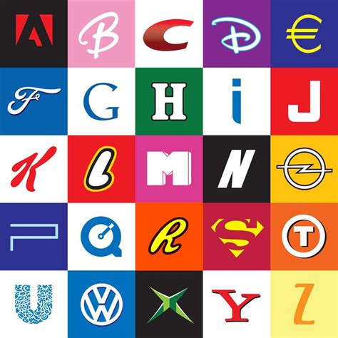 Get inspired by these amazing gaming logos created by professional designers. Upload this image of the corporate ABC's. Ask your fans how many logos they recognize. One logo ...