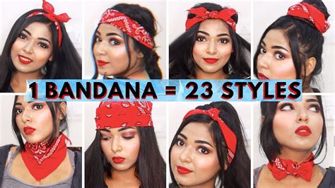 23 Different Ways To Style Bandana Diy 1 Minute Bandana Hairstyles