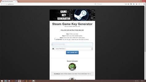 How To Get Free Steam Keysgenerator 2017 Youtube