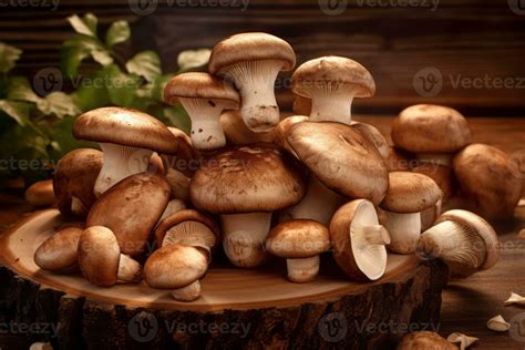 An Image Featuring A Selection Of Freshly Harvested Mushrooms Arranged
