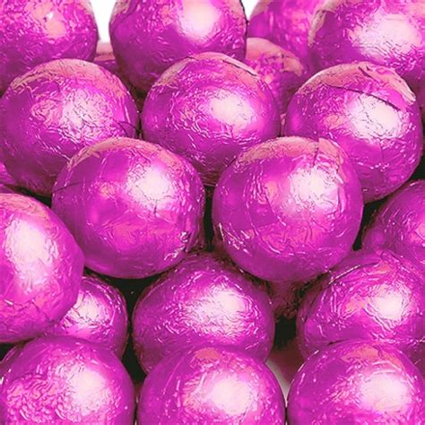 Pink Milk Chocolate Balls X 100 500g Sweet Arrangements