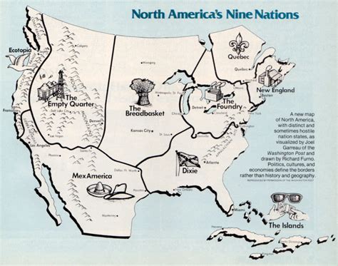 11 Nations Of America England Map Map