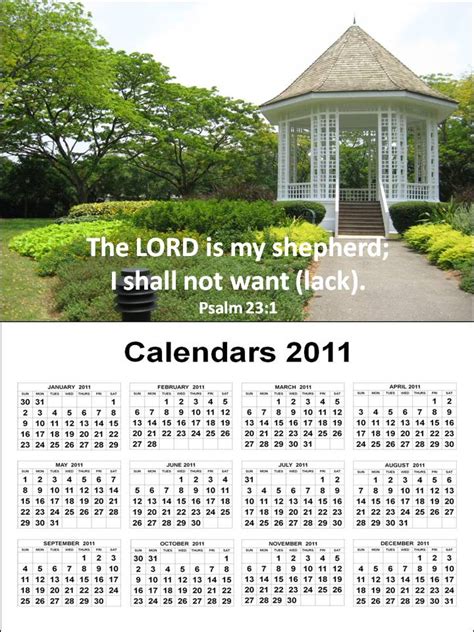 The christian calendar (also known as the liturgical calendar or ecclesiastical calendar) is an annual schedule that commemorates certain days and 3. detlaphiltdic: Free Bible Calendar 2011 / 2011 monthly ...