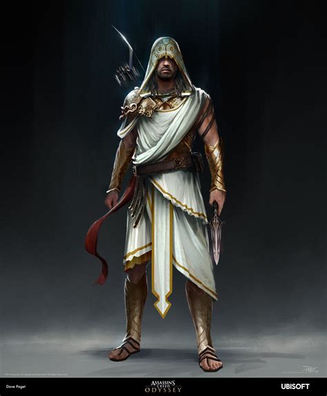 Artstation Assassins Creed Odyssey Athena Armour David Paget