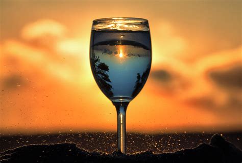 Winter Wine Glass Sunset 3 Photograph By Ron Wiltse Fine Art America