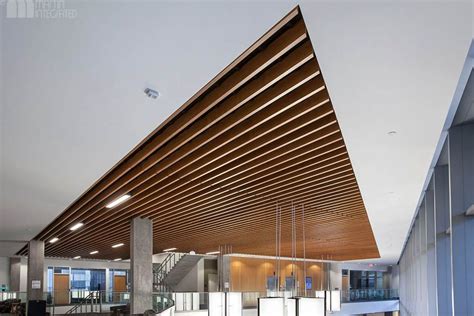 Commercial wood ceilings from armstrong ceiling solutions include wood ceiling panels, planks, canopies, acoustical & custom solutions. Pin by Felt Needs on Gothard Virtual (With images) | Wood ...