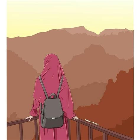 Sükut U Lisan Selameti İnsan Islamic Cartoon Hijab Cartoon Anime Muslim