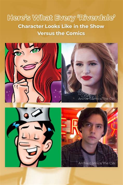 Heres What Every Riverdale Character Looks Like In The Show Versus
