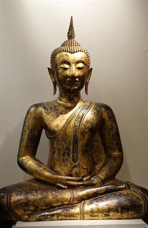 Bronze Buddha Statue Thailand 19th Century At 1stdibs