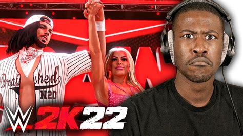 WWE 2K22 MyRise I Stole Mandy Rose From BDE YouTube