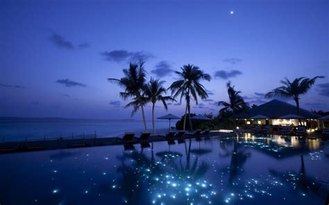 Maldives Night Wallpapers High Quality Resolution Beach At Night