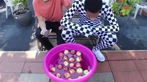 Apple Bobbing Happy Halloween Youtube