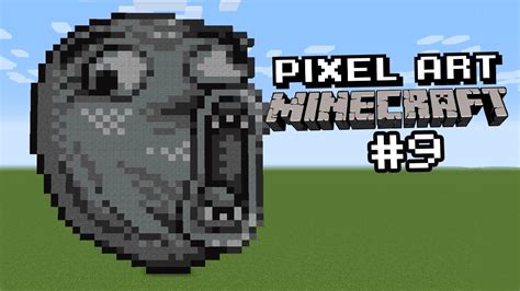 Pixel Art Minecraft 9 Lol Meme Flogar Oo Youtube