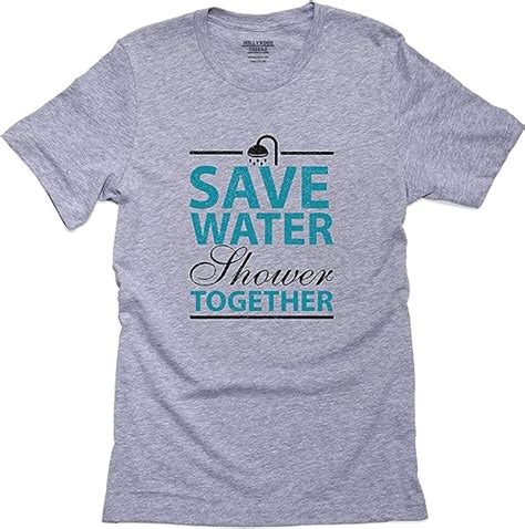 Save Water Shower Together Sexy Shower Head Mens T Shirt