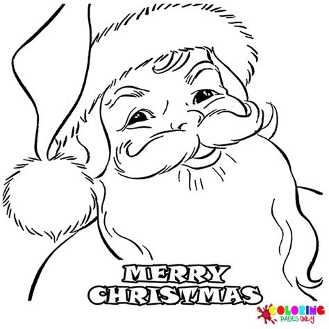 Print Santa Claus Coloring Page Free Printable Coloring Pages