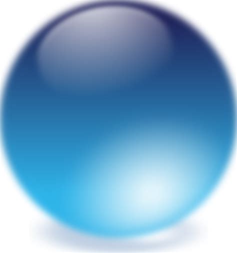 Blue Cristal Ball Clip Art At Vector Clip Art Online