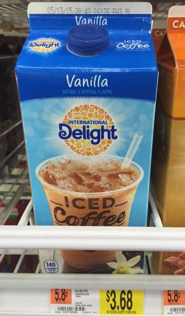 New International Delight Iced Coffee Coupon Walmart Deal