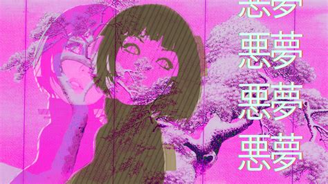 37 Aesthetic Vaporwave Anime Wallpaper