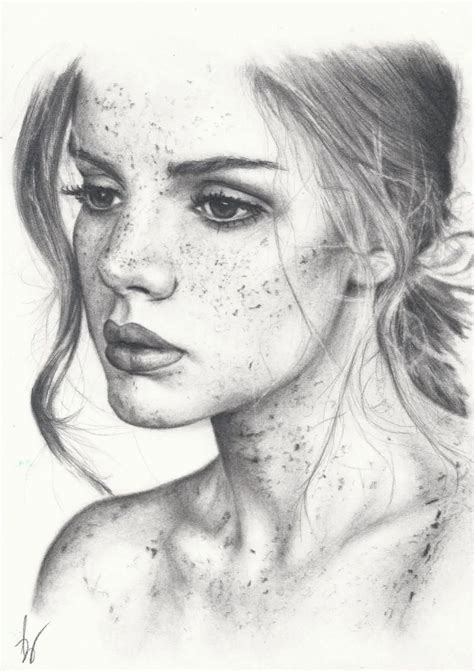 I Dont Want To Draw Freckles Again By Nnusia On Deviantart Portrait
