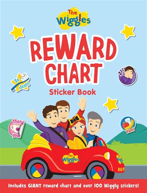Buy The Wiggles Reward Chart Sticker Book Online At Desertcartindia