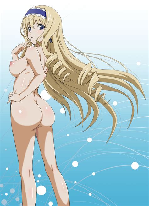 Cecilia Alcott Infinite Stratos Nude Filter Tagme Third Party Edit Girl Ass Blonde Hair