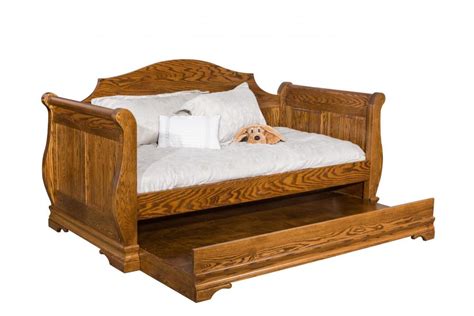 Sleigh Day Bed Amish Furniture Store Mankato Mn