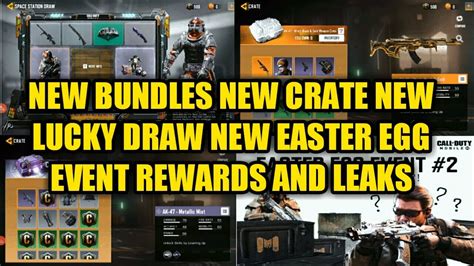 Call Of Duty Mobile New Lucky Draw New Bundles New Crates New