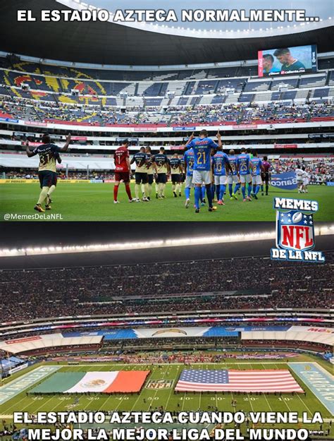 Dates and times for next season's games won't be. Los mejores memes del juego NFL en México 2019 • Primero y ...
