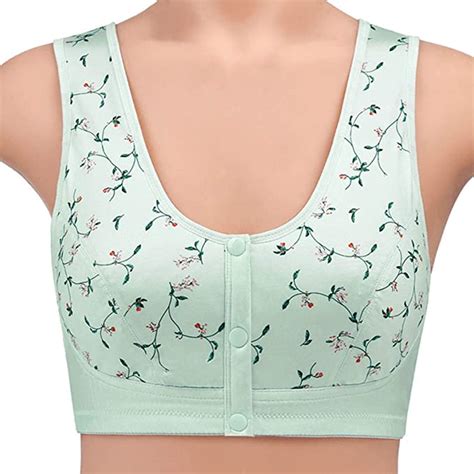 poachers front button bra for women sexy lace side floral printed full cup push up lifting
