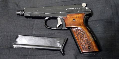 Russian Homemade 22 Pistol Built Using The Trigger Mechanism From A