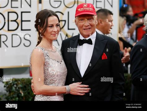 Niki Lauda And Wife Birgit Hi Res Stock Photography And Images Alamy