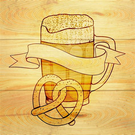 Suche sie unter millionen von vektorgrafik, illustrationen, lizenzfreie grafiken und cliparts. Bier und Brezel Hintergrund - Download Kostenlos Vector ...