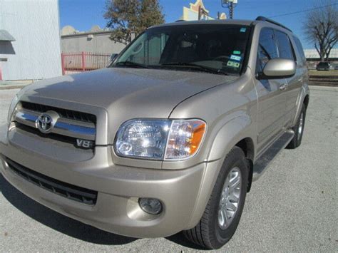 2005 Toyota Sequoia Limited No Reserve Leather Sunroof Dvd Runs Smooth