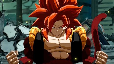 Dragon Ball Fighterz Reveals Gogeta Ssj4 Gameplay Showing His Moves In