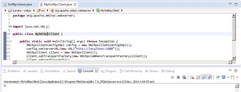 For example, lets try to implement a converter, that convert an order id (which is an integer) to order object. Web Service Using Apache XML-RPC - TURRETA.COM