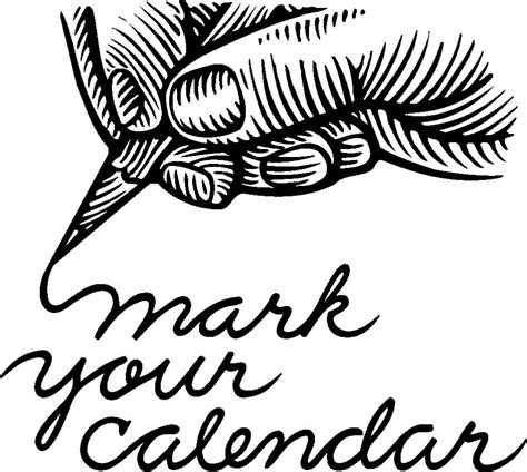 Mark Your Calendar Image Ravenna City Schools Ohio Clip Art Library