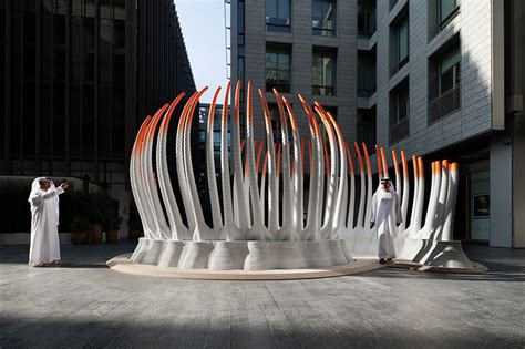 Mean Designs 3d Printed Pavilion In Dubai To Reconnect Visitors With