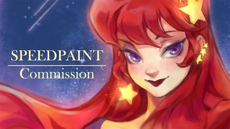 Speedpaint Commission 1 Paint Tool Sai Youtube