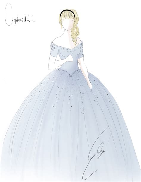 Learn how to draw cinderella! Cinderella Dress Drawing | Free download on ClipArtMag