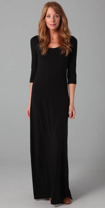 Lyst Splendid Maxi Dress In Black