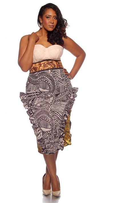 Priscilla Katerena Shines Light On Polynesian Plus Size Models African Print Fashion African