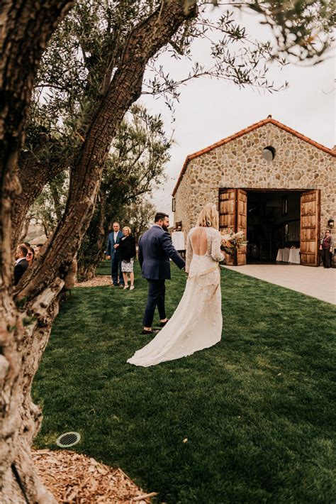 This Wine Loving Bride And Groom Married In A Rosé Inspired Rose Gold