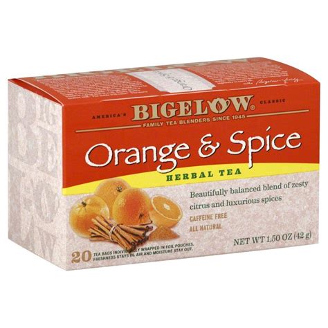 bigelow tea orange and spice tea 20 ct