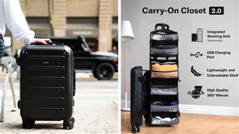Luggage With Clothes Rack Garment Rack Suitcase Cheap Online We Did
