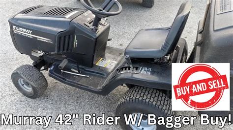 Buy And Sell Murray 42 Rider Mower Youtube
