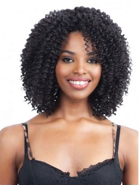 African American Women Synthetic Curl Capless Hairstyle Wigs