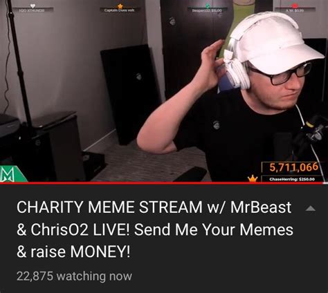 Mini Ladd Is Doing A Meme Stream Charity Live Stream With Mrbeast And