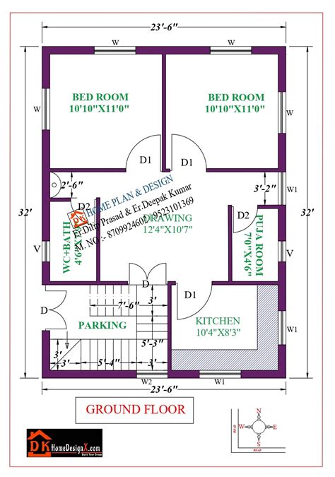 24x32 Modern House Design Dk Home Designx